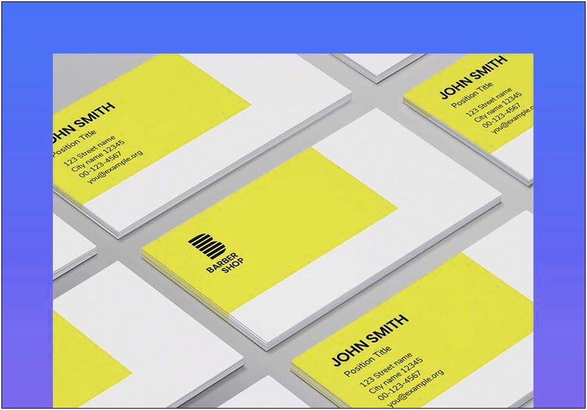 Business Card Templates For Google Doc