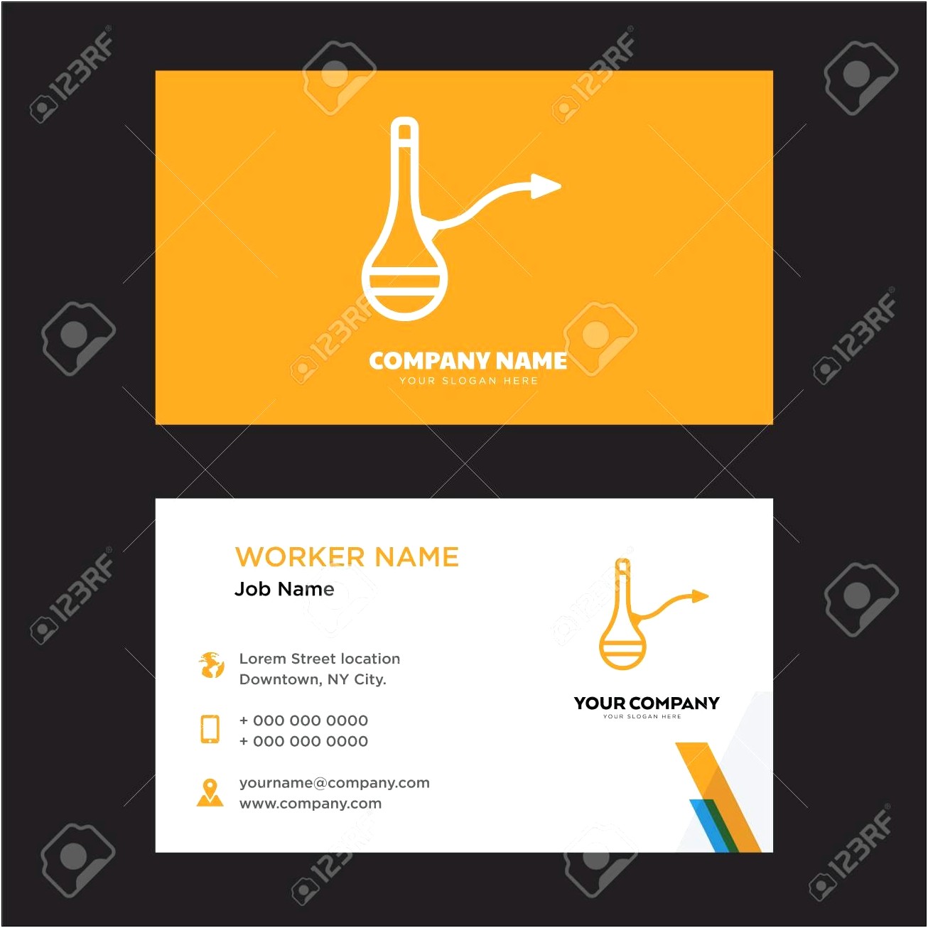 Business Card Templates For Hookah Like Key Samples