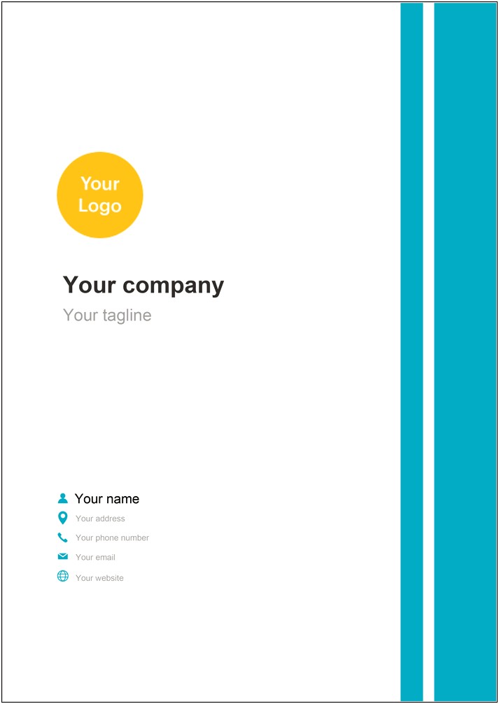 Business Plan Template For A Going Business