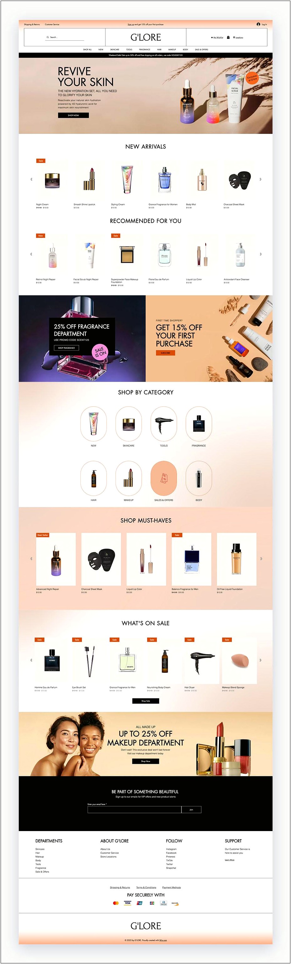 Business Plan Template For Beauty Supply Store