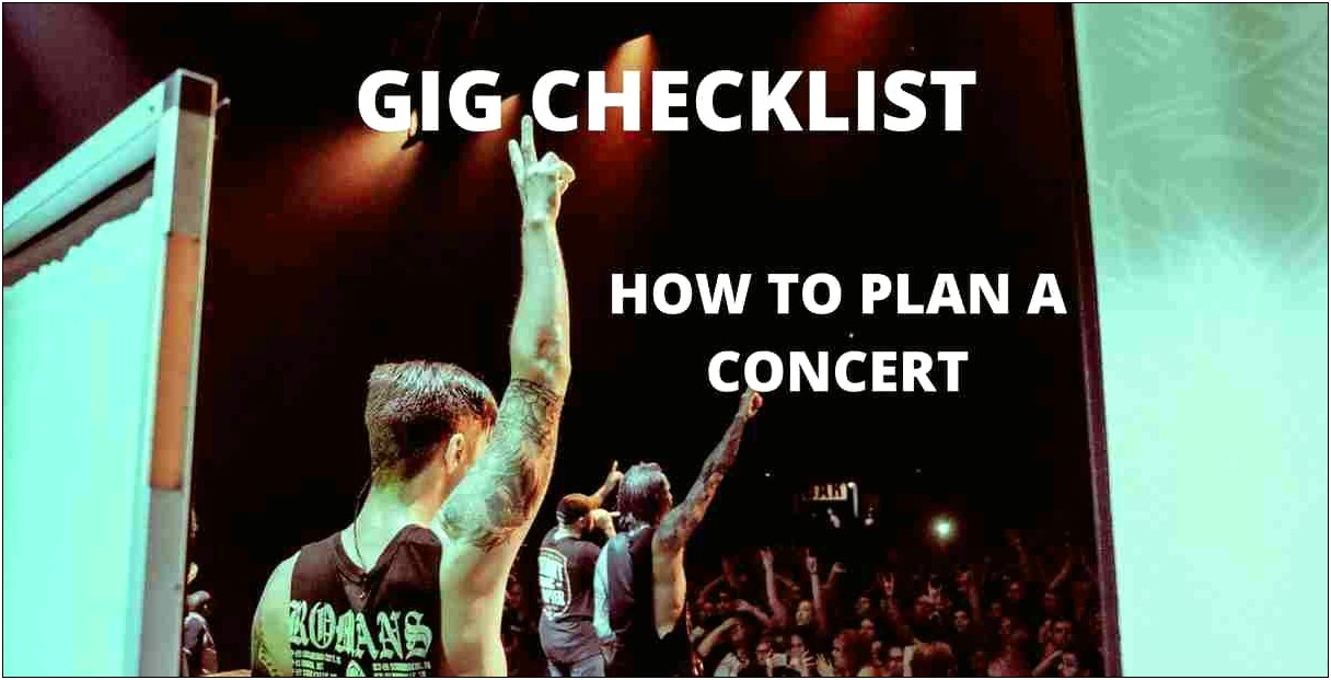 Business Plan Template For Concert Promotion