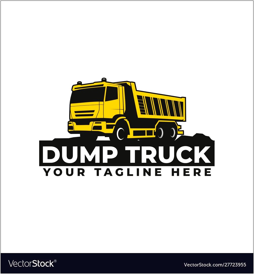 Business Plan Template For Dump Truck Company