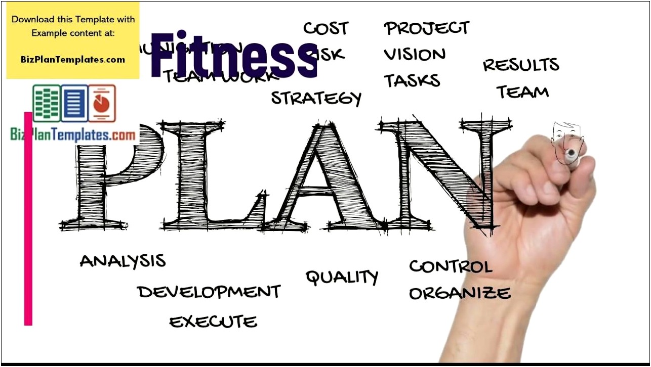 Business Plan Template For Fitness Studio