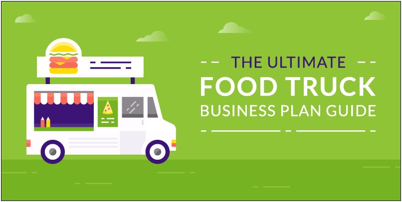 Business Plan Template For Food Business