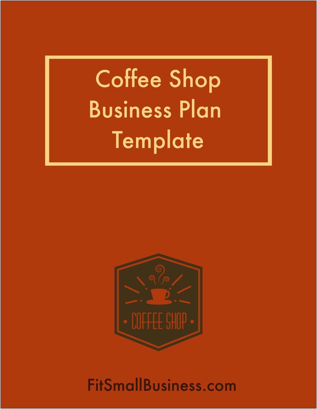 Business Plan Template For Online Coffee Shop