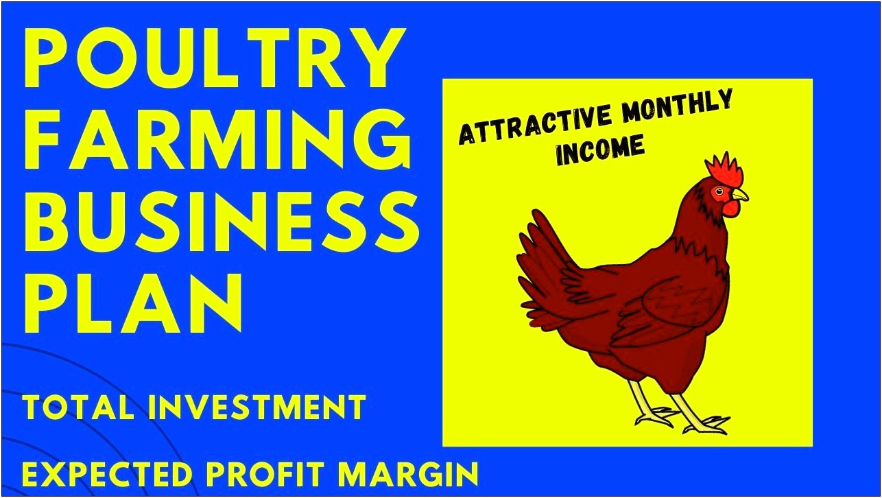 Business Plan Template For Poultry Farming Pdf