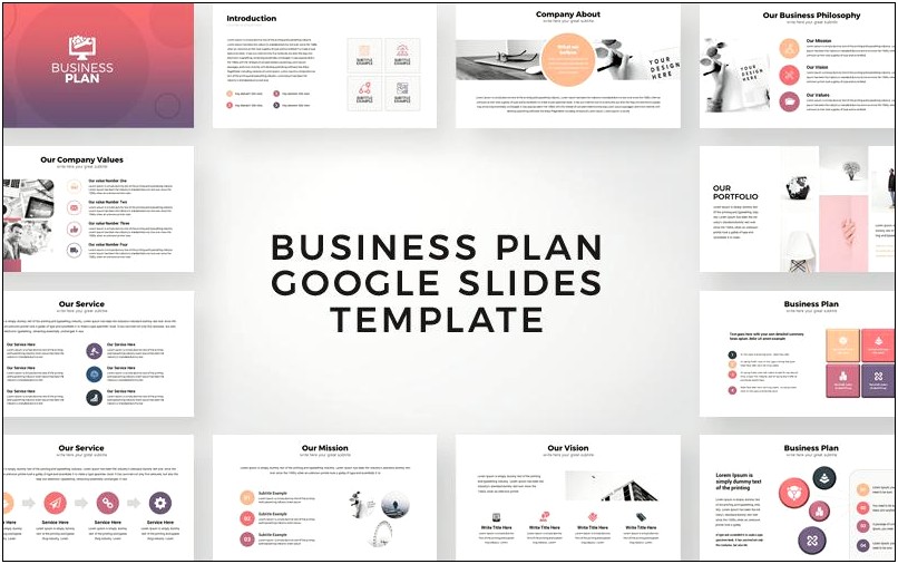 Business Plan Templates For Google Slides