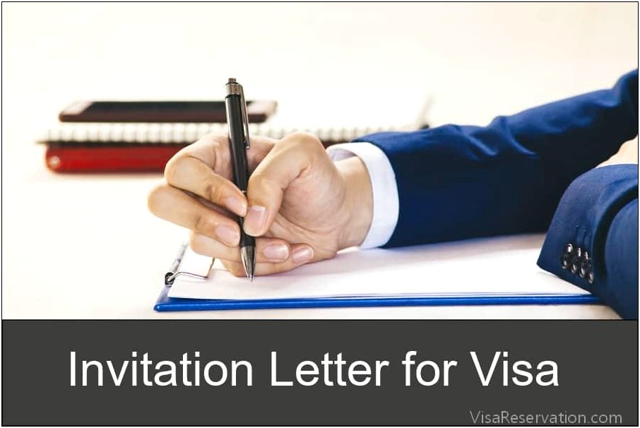 Business Visa Letter Of Invitation Template