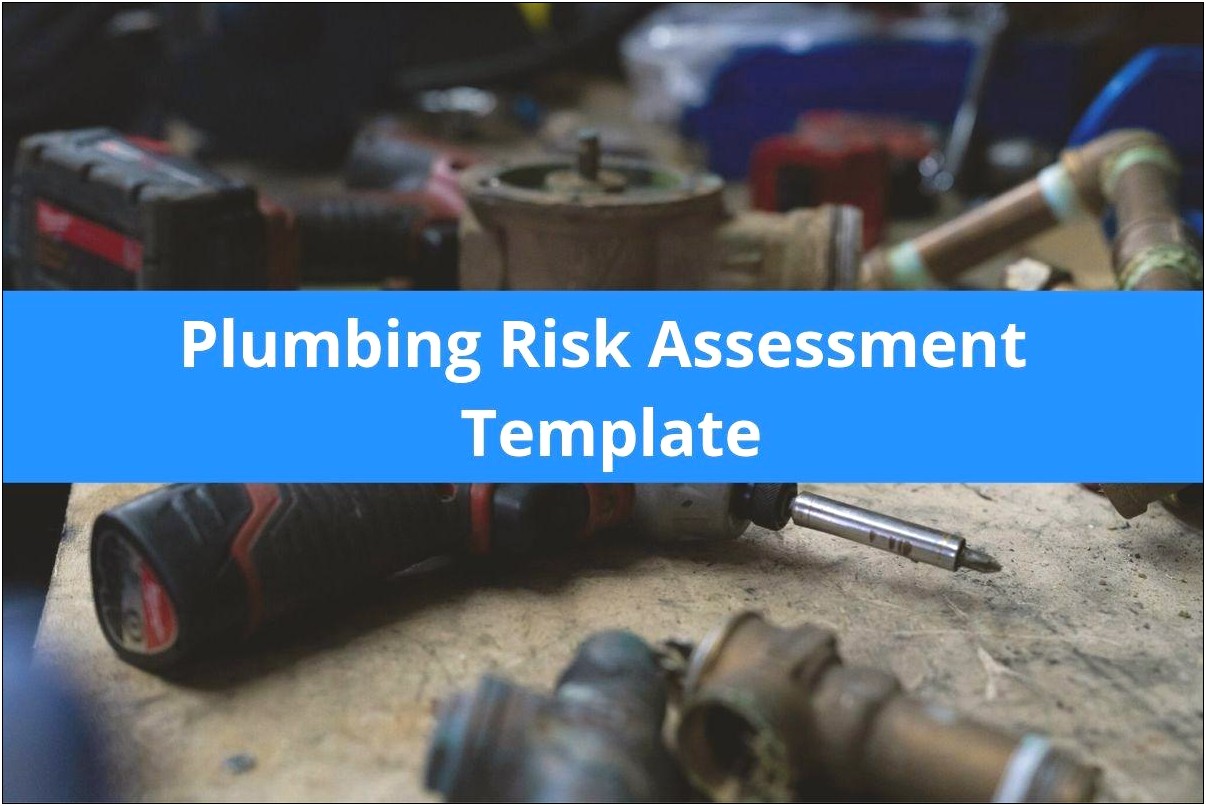 Ca Plumbing Safety Mitigation Plan Template