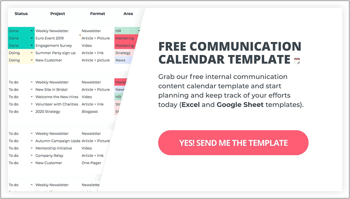 California State University Communications Plan Template