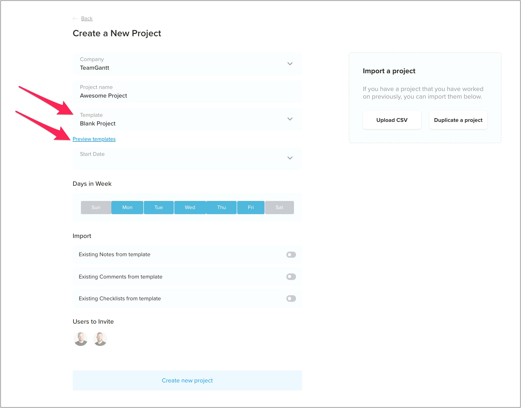 Can I Duplicate Planning Center Template