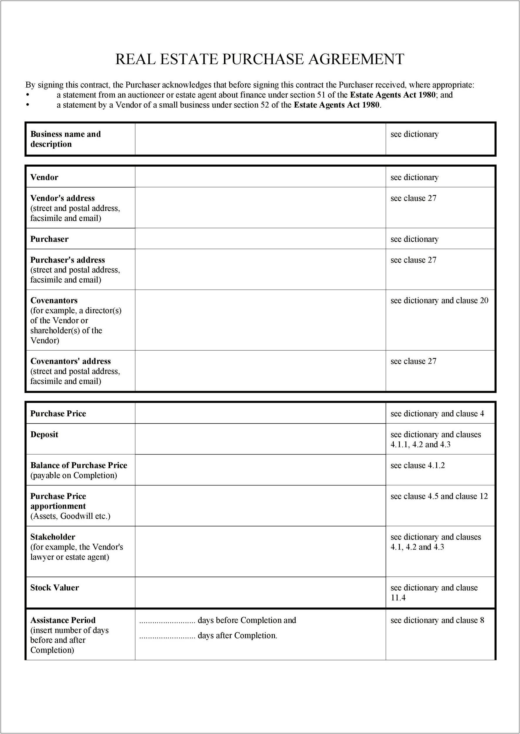 Cancel Estate Agent Contract Letter Template