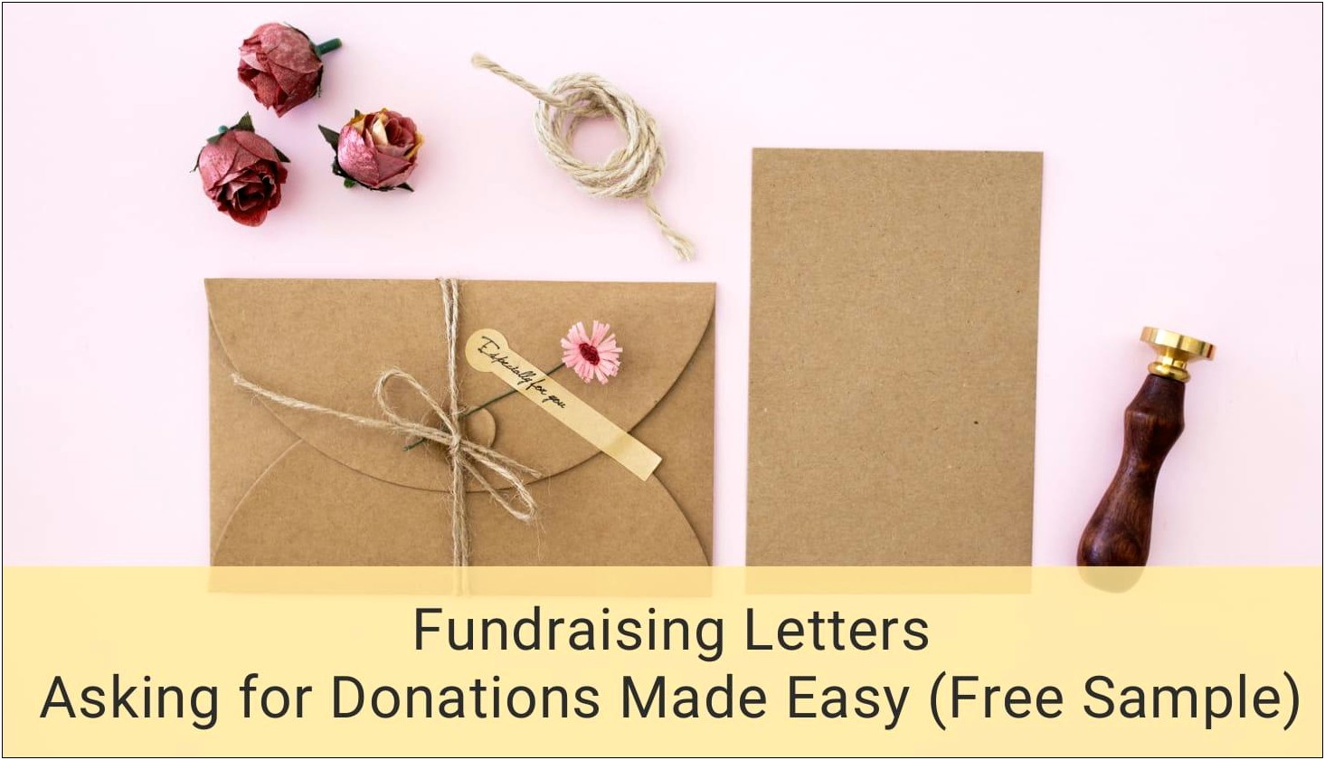 Capital Campaign Letter Template To Foundation
