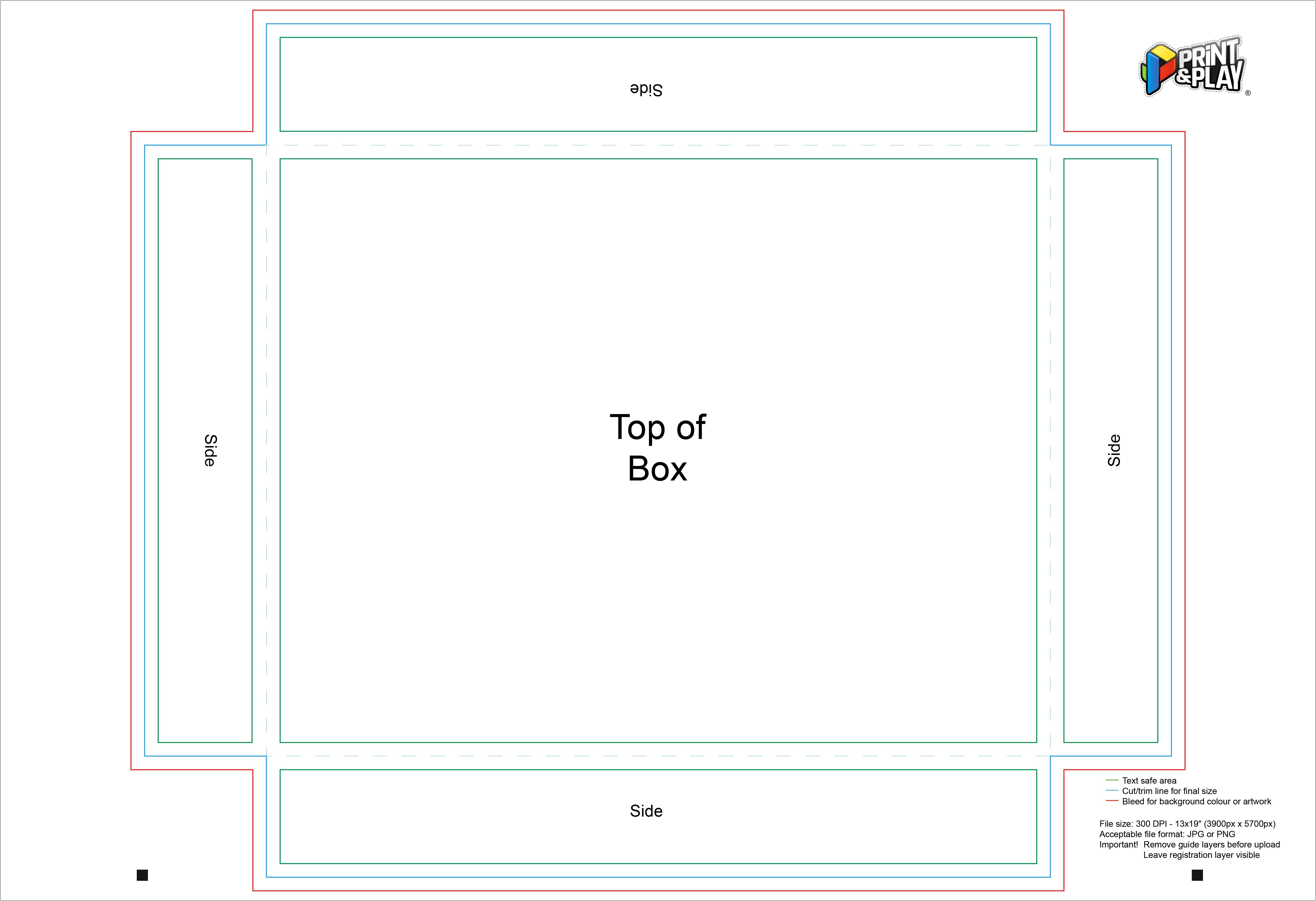 Card Game Instruction Booklet Template Ai