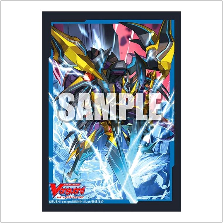 Cardfight Vanguard Card Template Front And Back