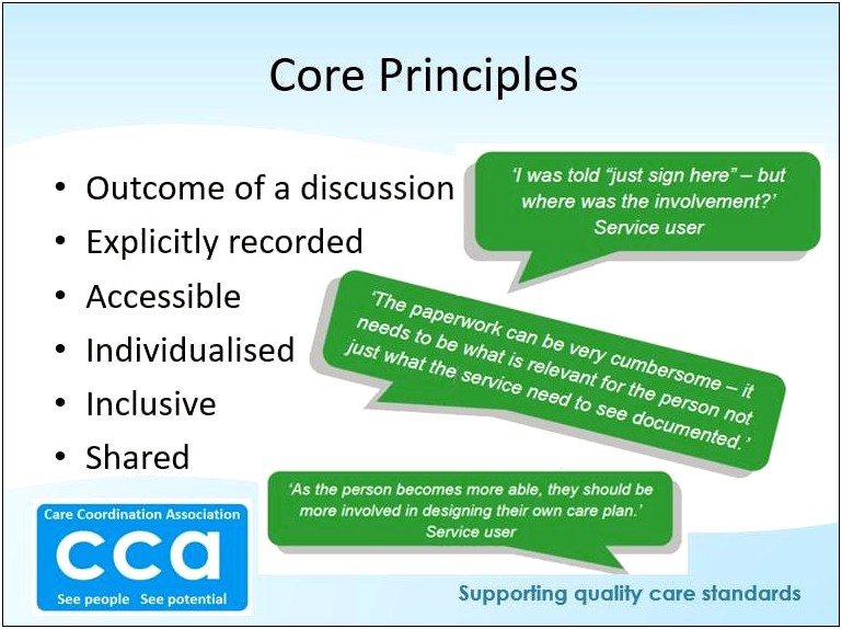 Care Programme Approach Care Plan Template