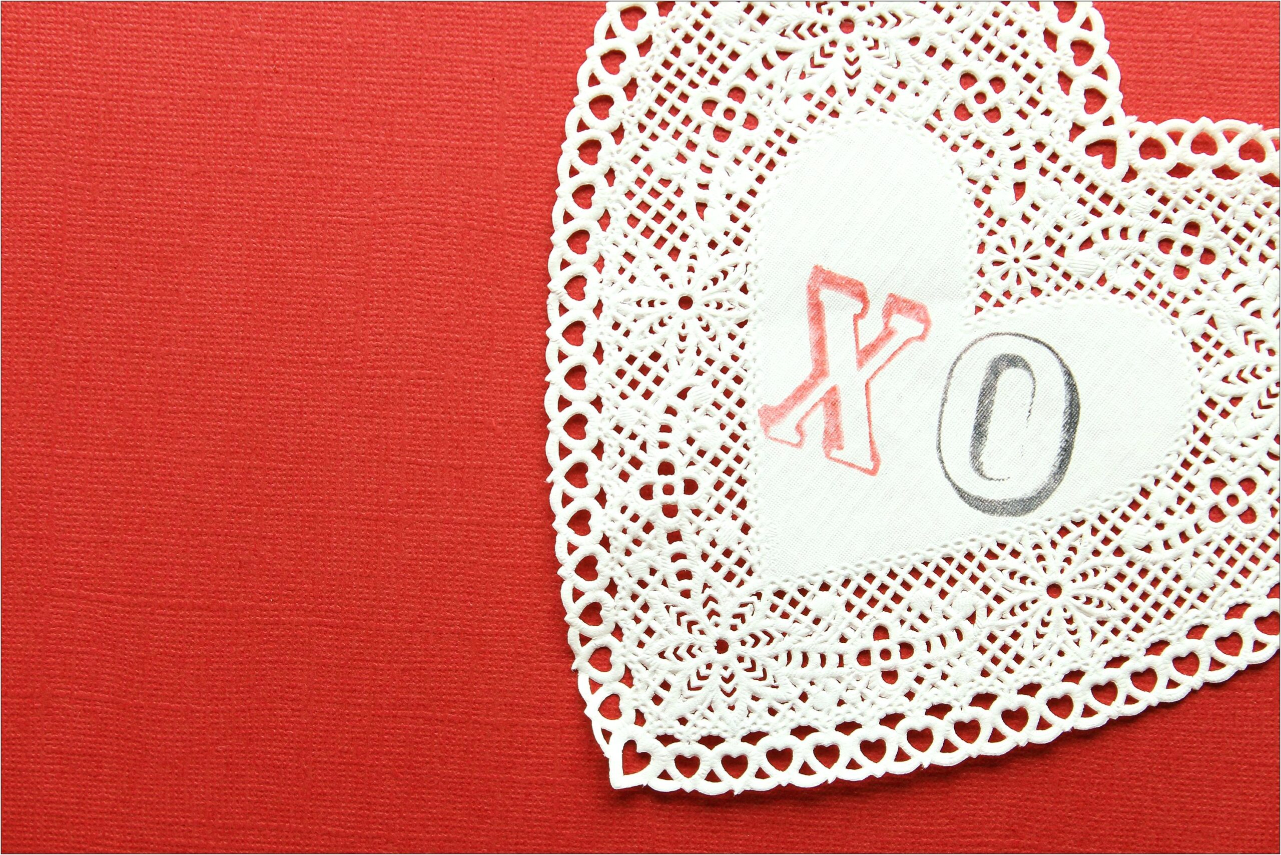 Catholic Valentine's Day Card Template For Parents