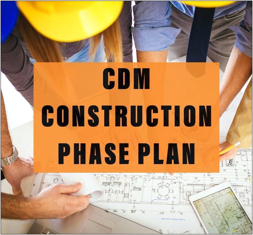 Cdm 2015 Construction Phase Plan Template