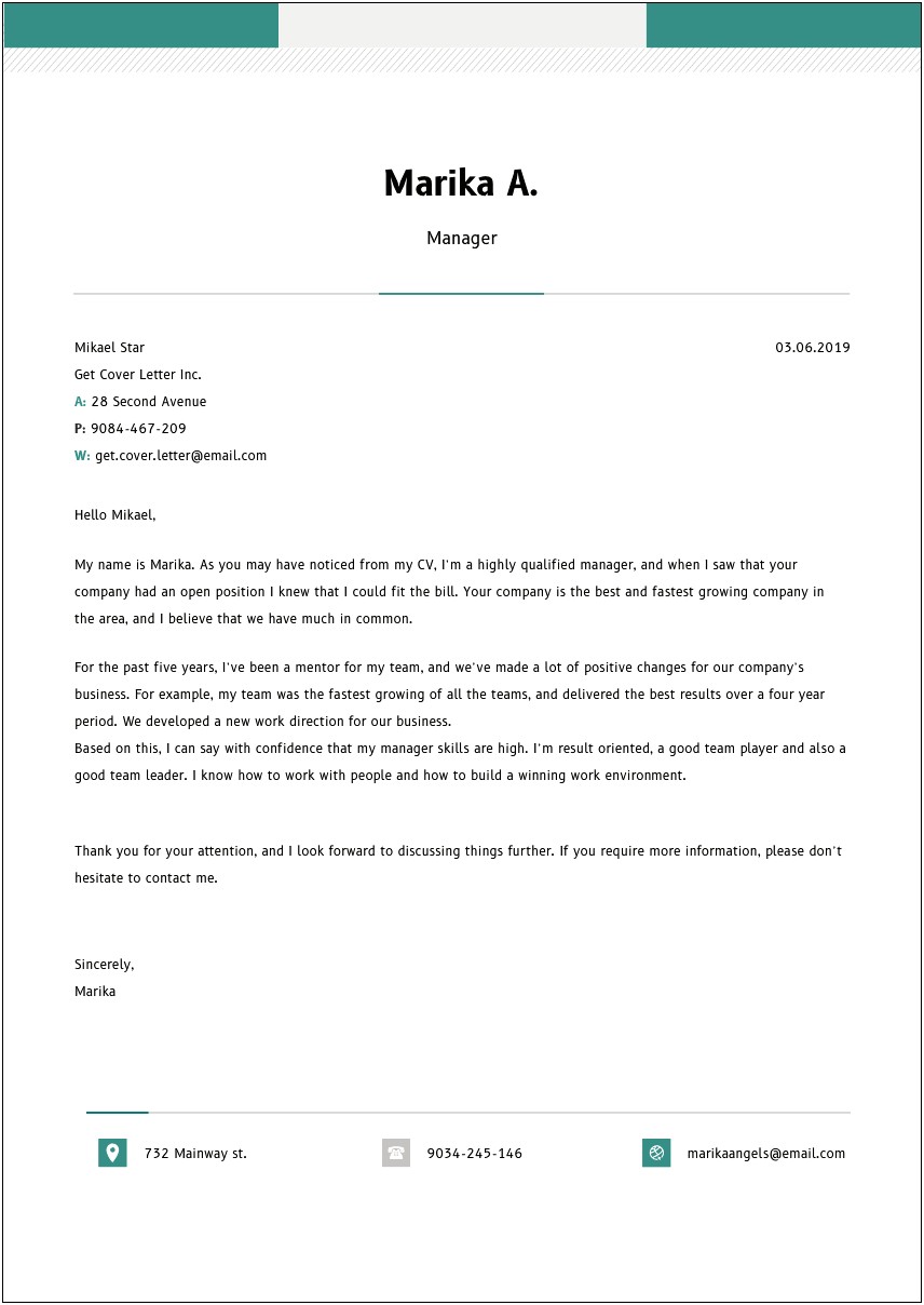 Change Of Business Id Letter Template