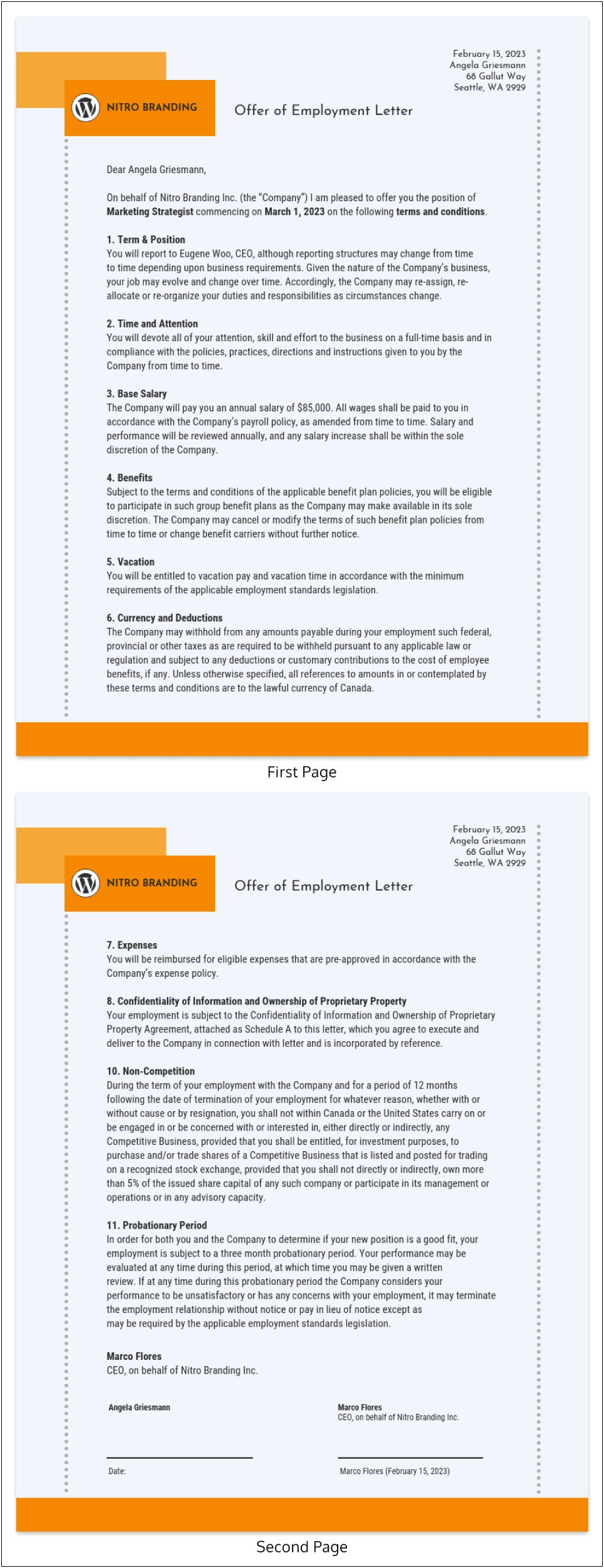 Change Of Ownership Letter To Vendors Template