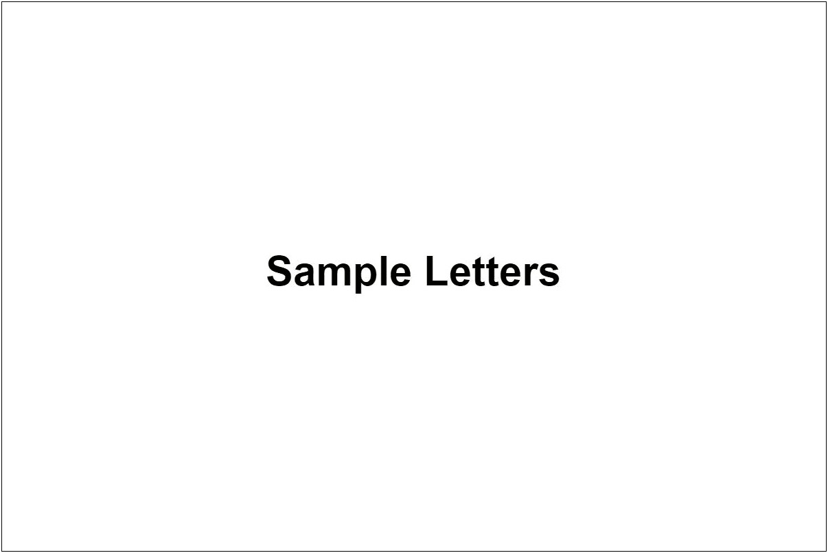 Character Reference Letter For Felon Template