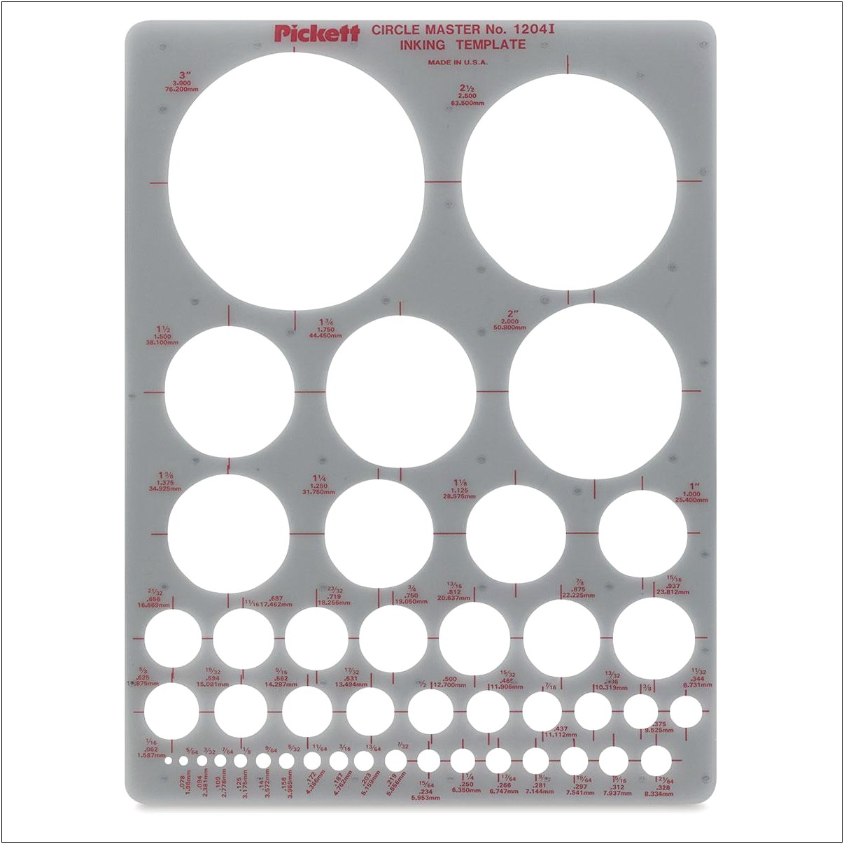 Chartpak Pickett Template 1153i House Plan