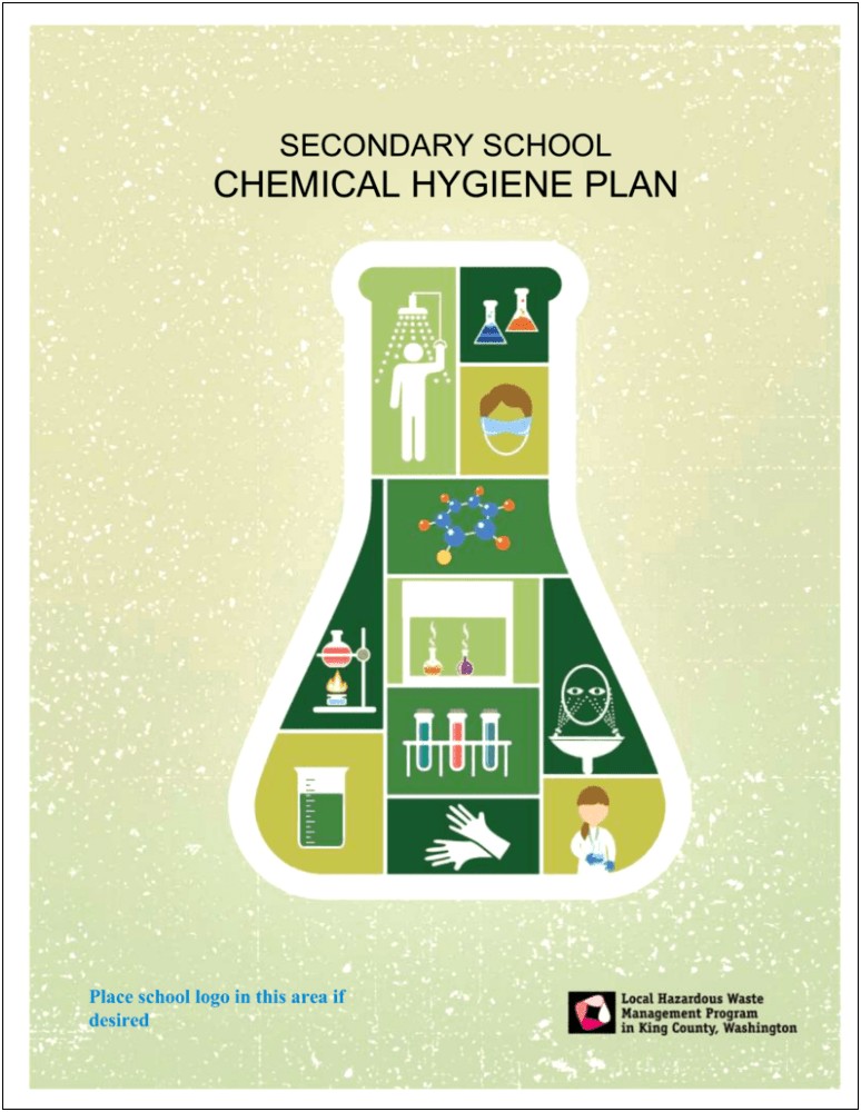 Chemical Hygiene Plan Template High School