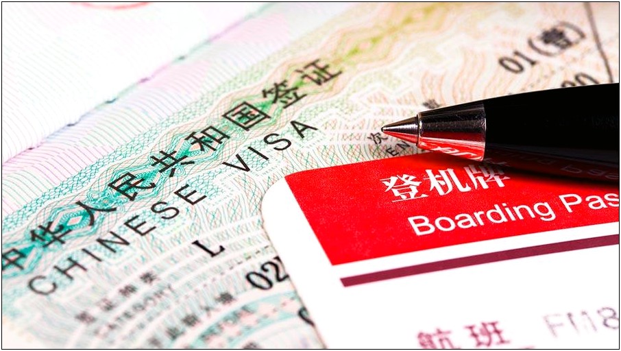 Chinese F Visa Invitation Letter Template