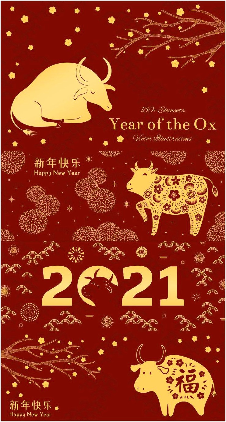 Chinese New Year Card Template Pinterest