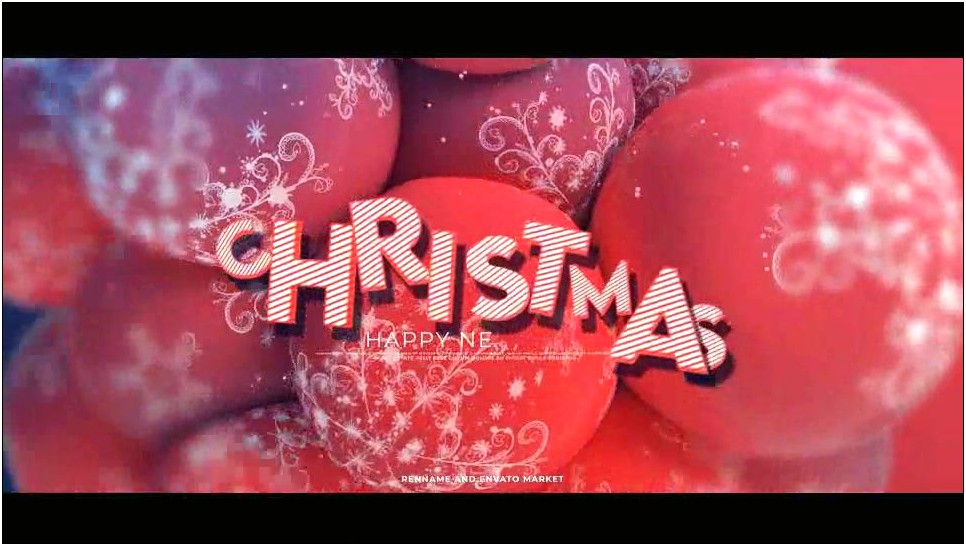 Christmas Card Adobe After Effects Template