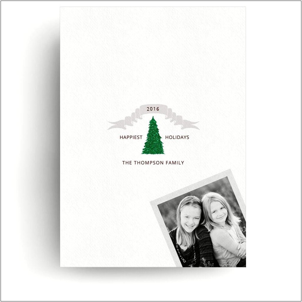 Christmas Card Templates For Photographers 2016