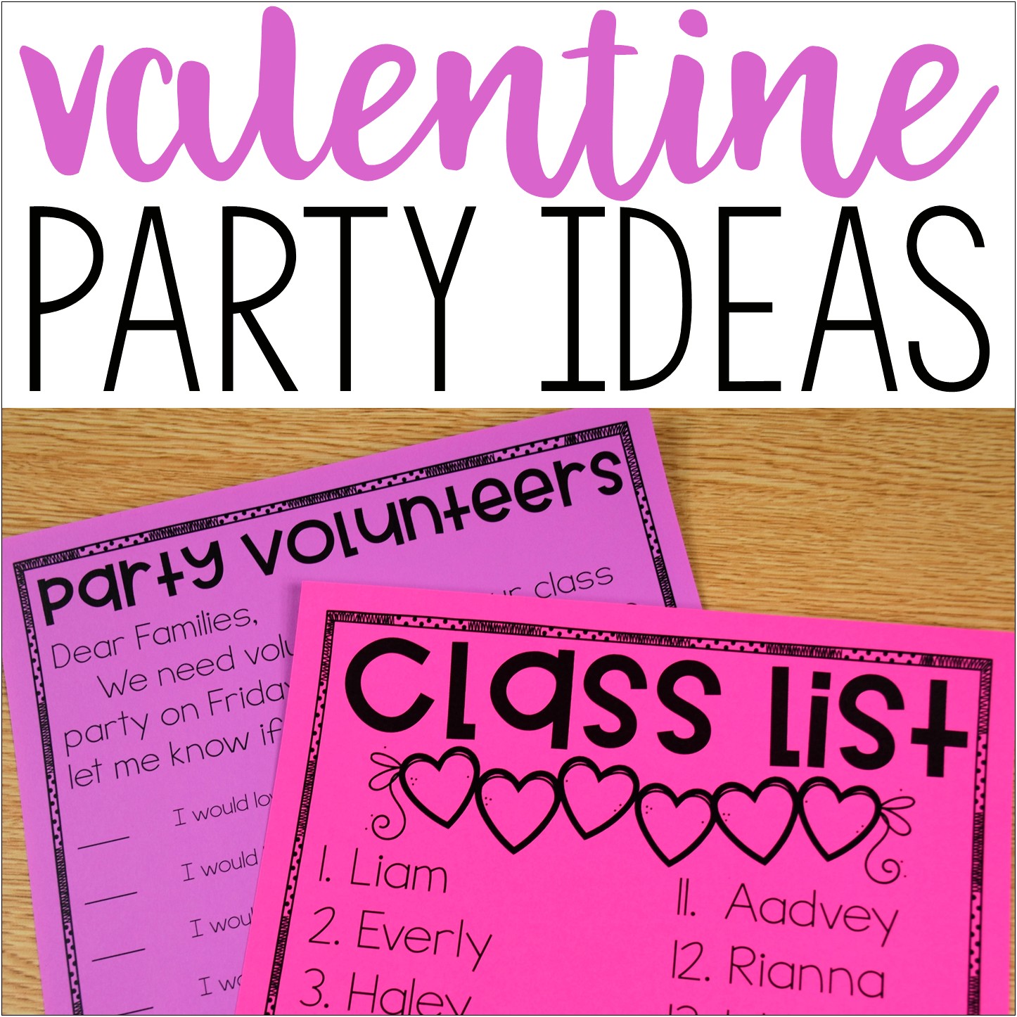 Classroom Party Letter To Parents Template