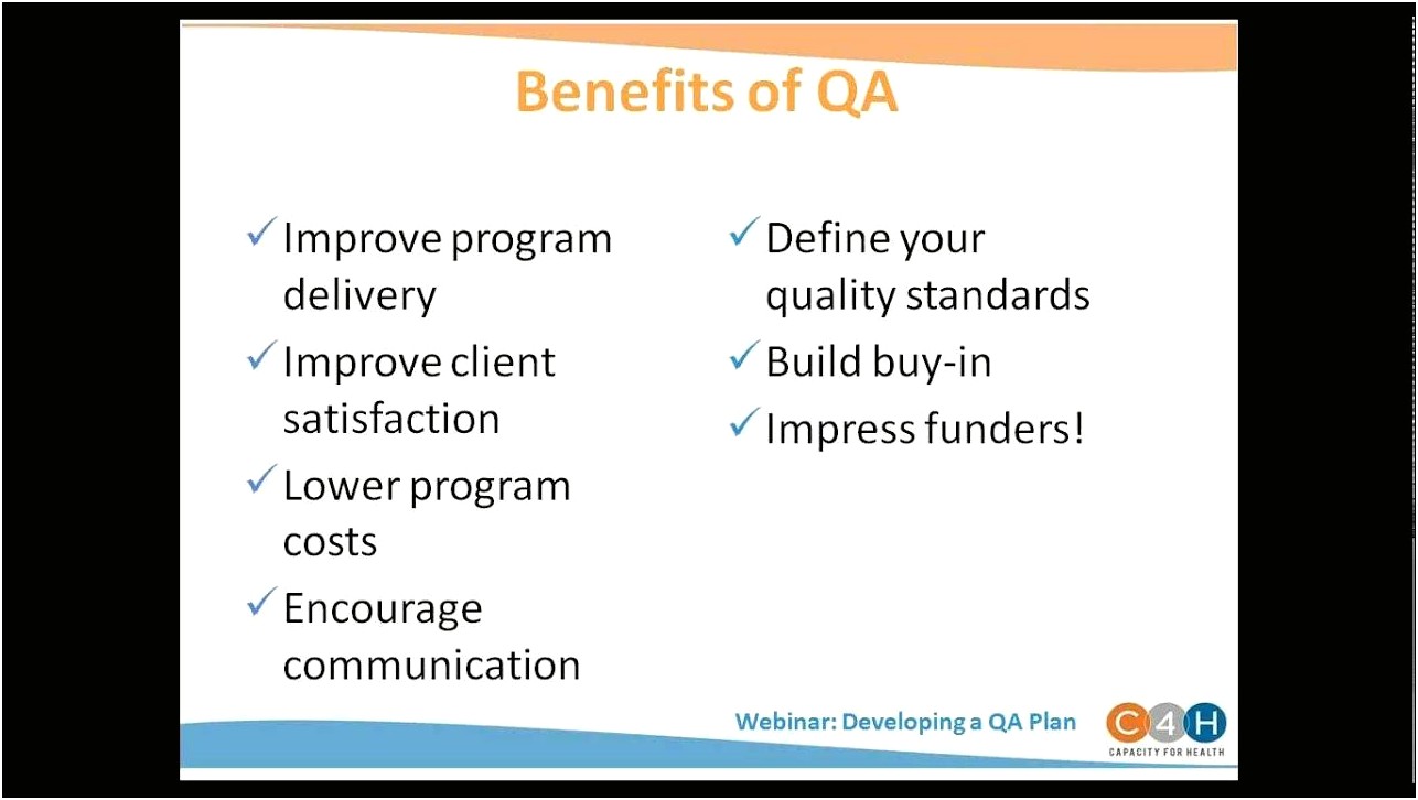 Clinical Laboratory Quality Assurance Plan Template