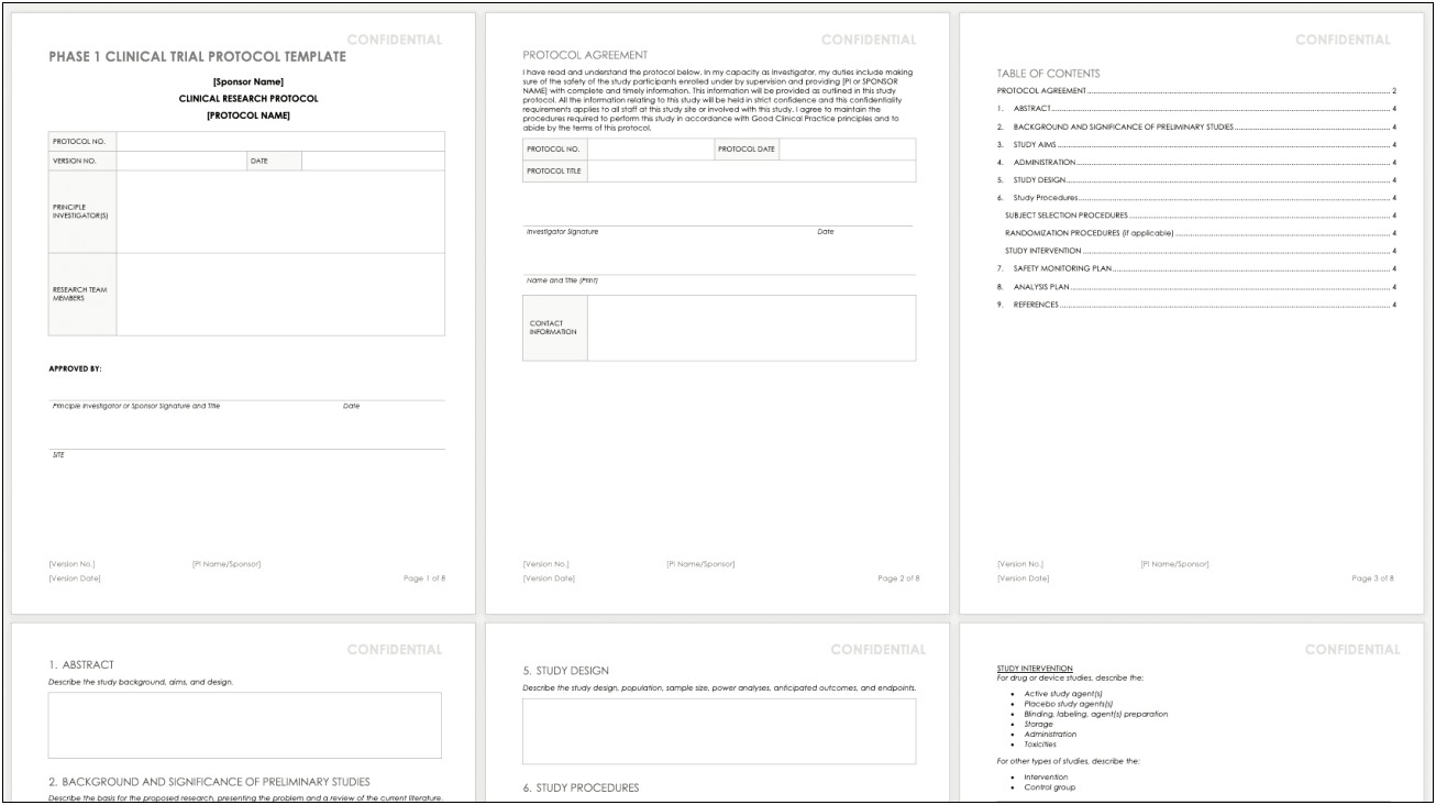 Clinical Trial Safety Management Plan Template