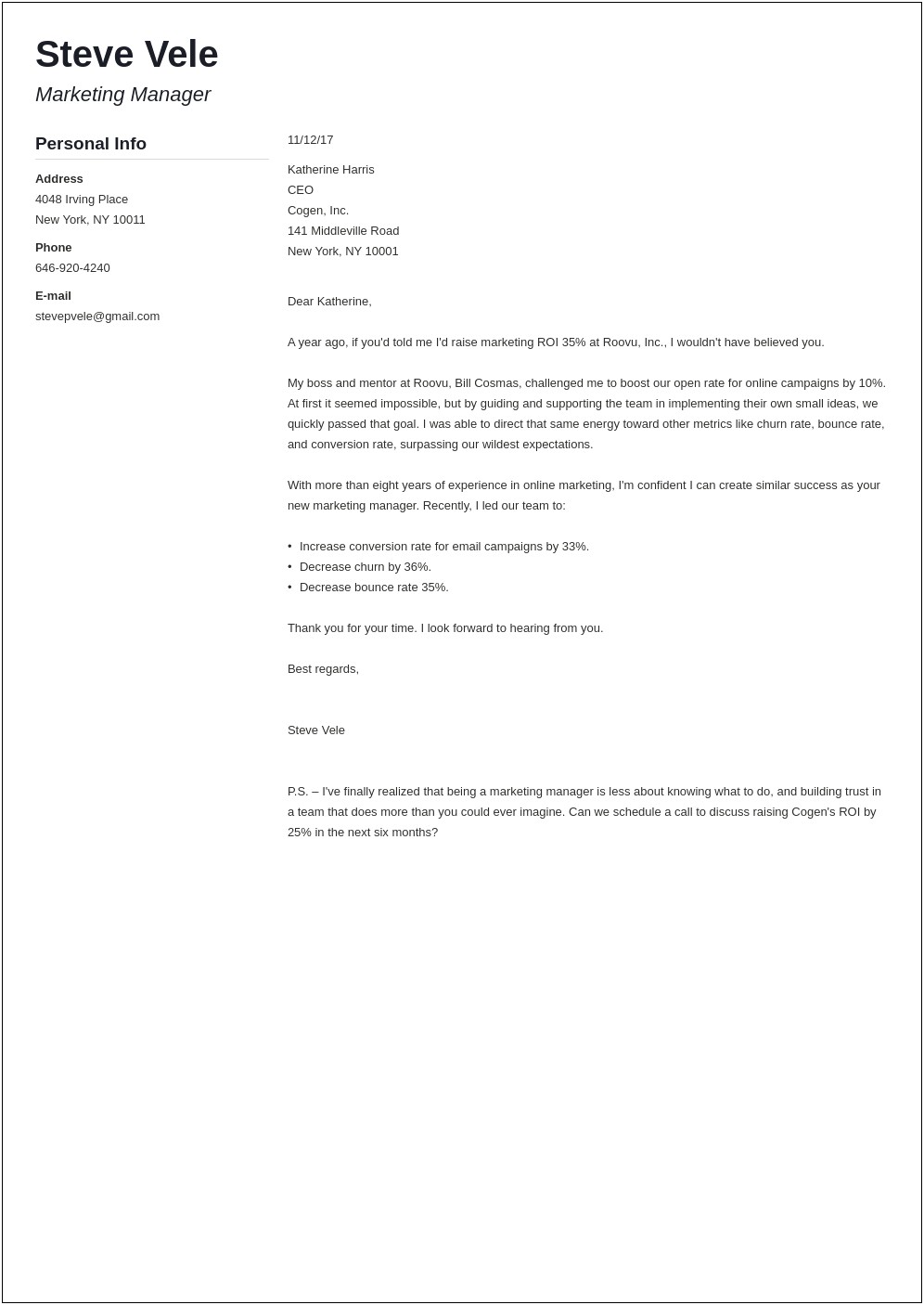 Close Out Visit Follow Up Letter Template