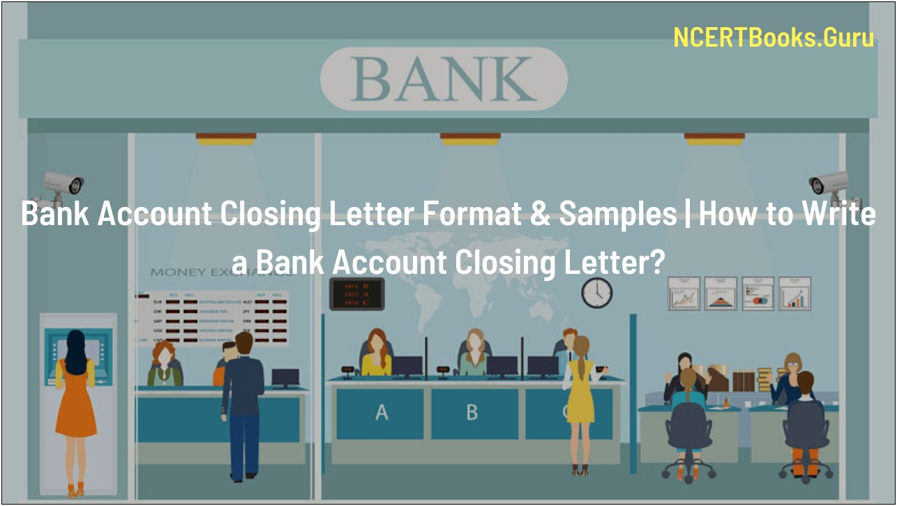Closing French Bank Account Letter Template