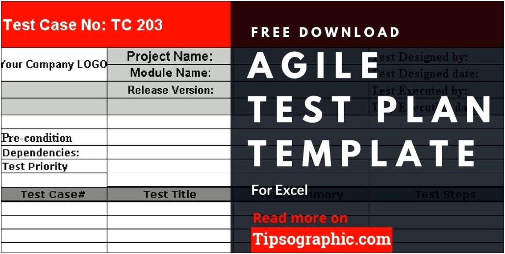 Cloud Test Plan Template In Excel