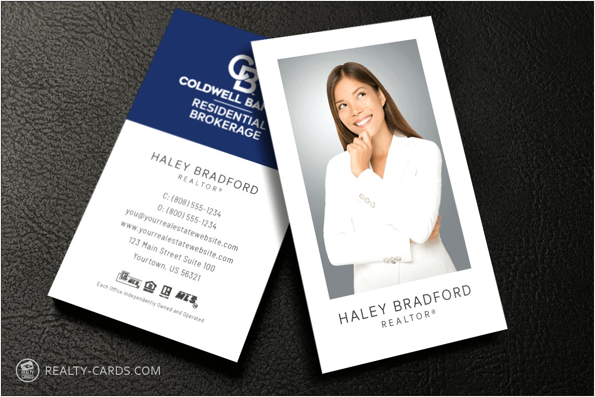 Coldwell Banker Template For Business Cards