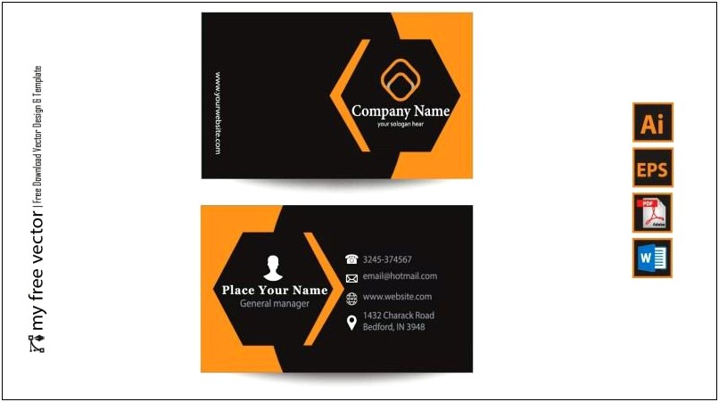 Common Business Card Templates For Word