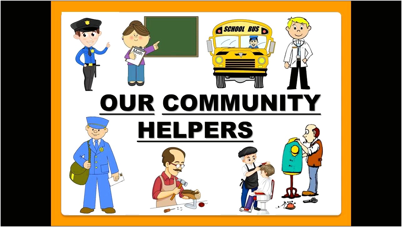 Community Helpers Lesson Plan Dynamics Templates