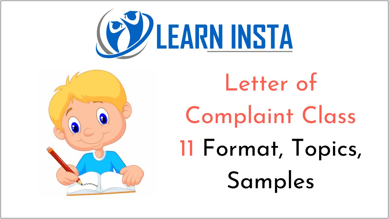 Complaint Letter Template To Car Dealer