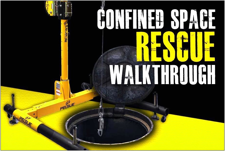 Confined Space Rescue Retrieval Plan Template