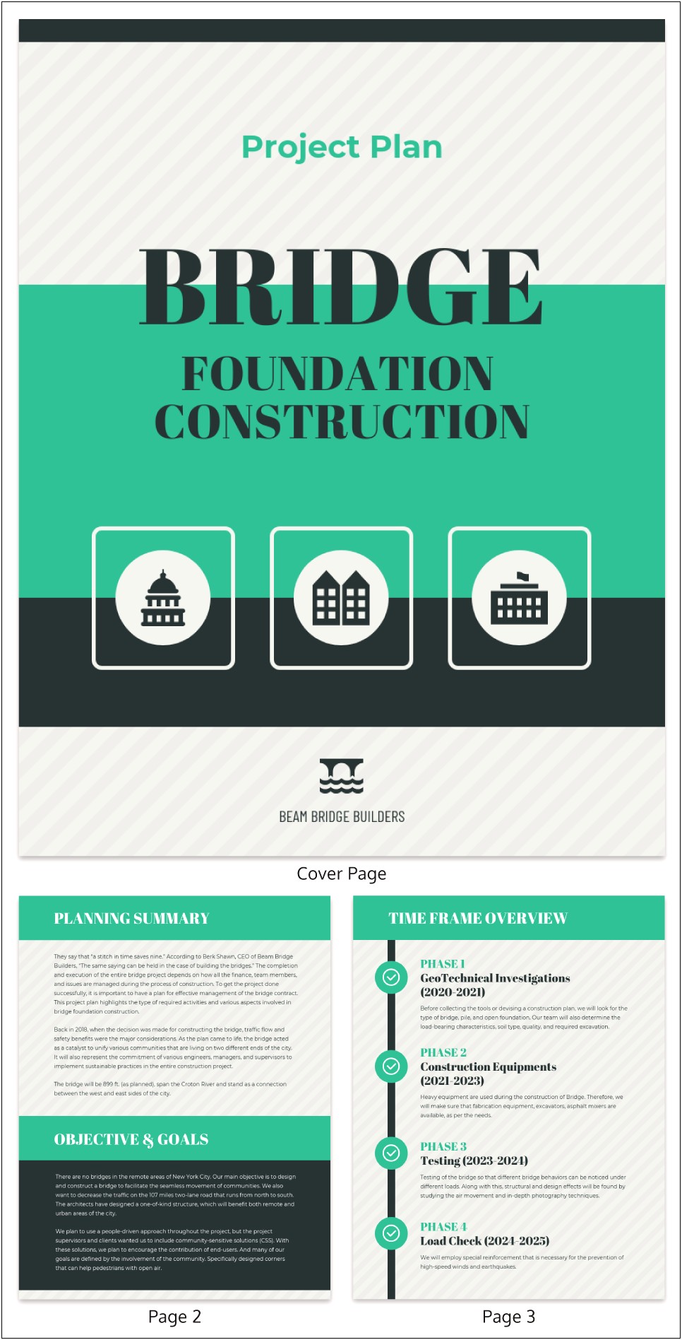 Construction Project Quality Management Plan Template