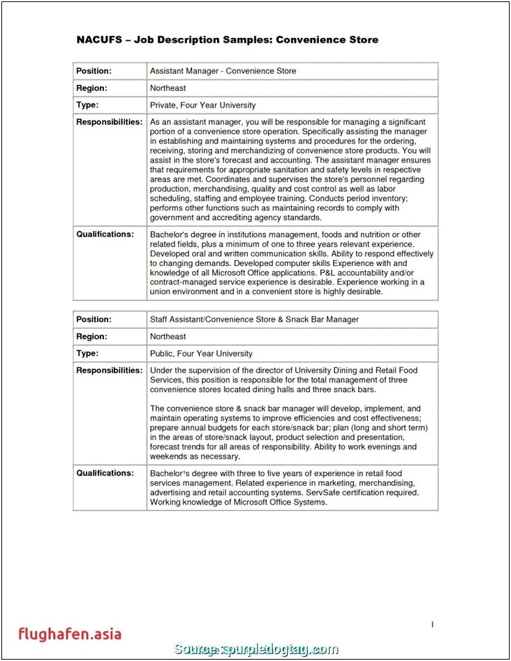 Convenience Store Business Plan Template Pdf