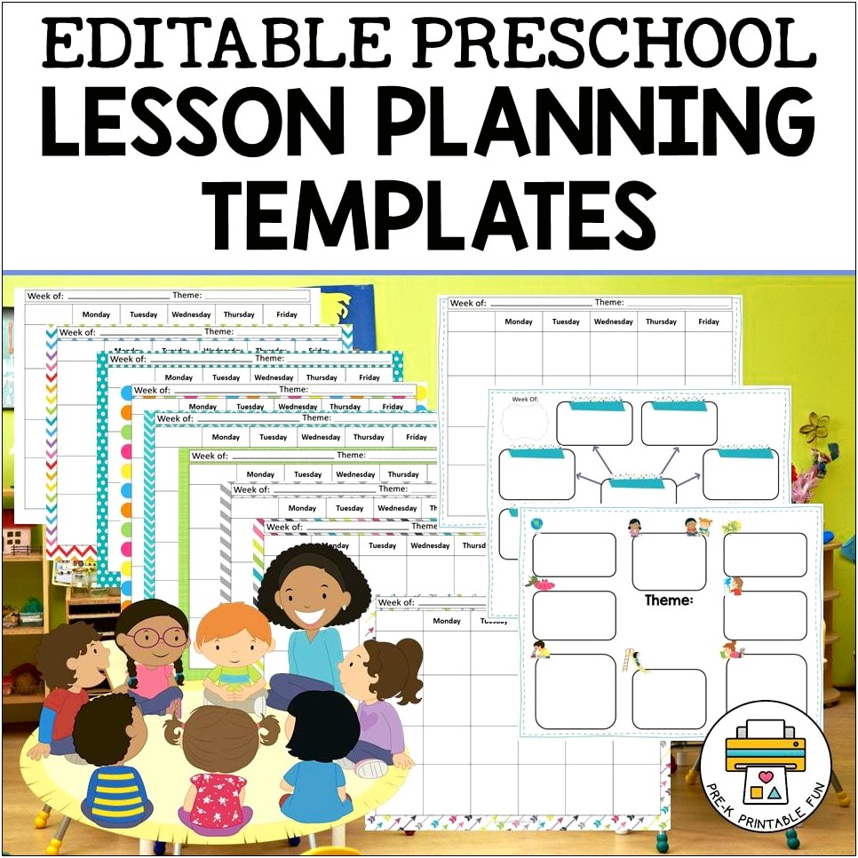 Copy Of Lesson Plan Week Template