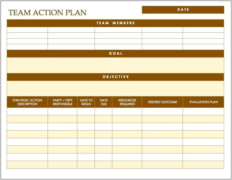 Corrective Action Plan Template For Dot