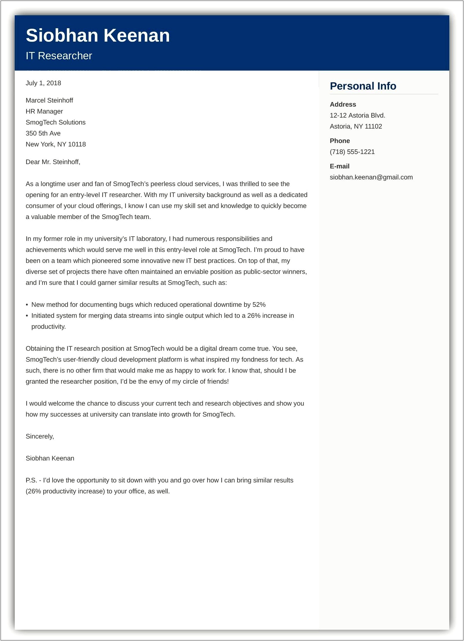 Cover Letter For Book Review Template