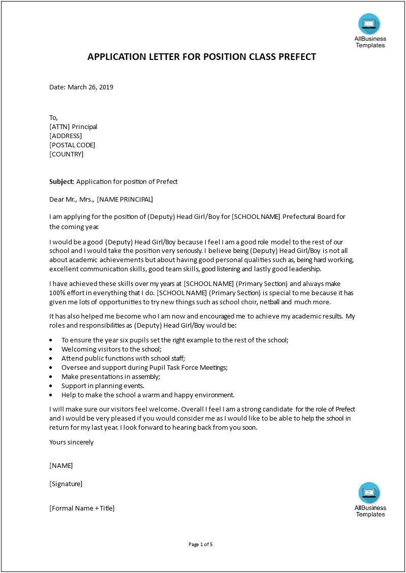 Cover Letter For Phd Application Template