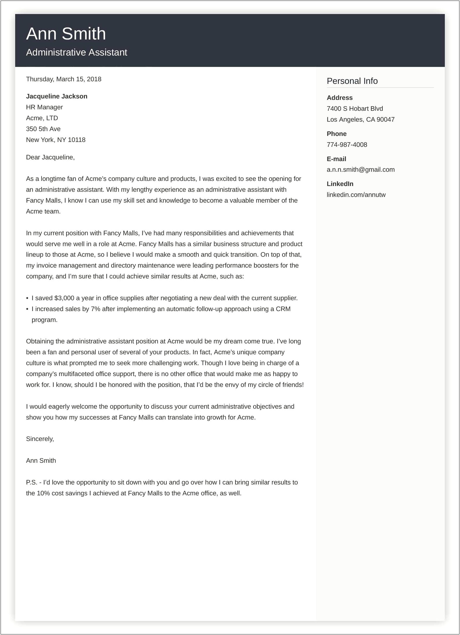 Cover Letter Template Australian Government Job