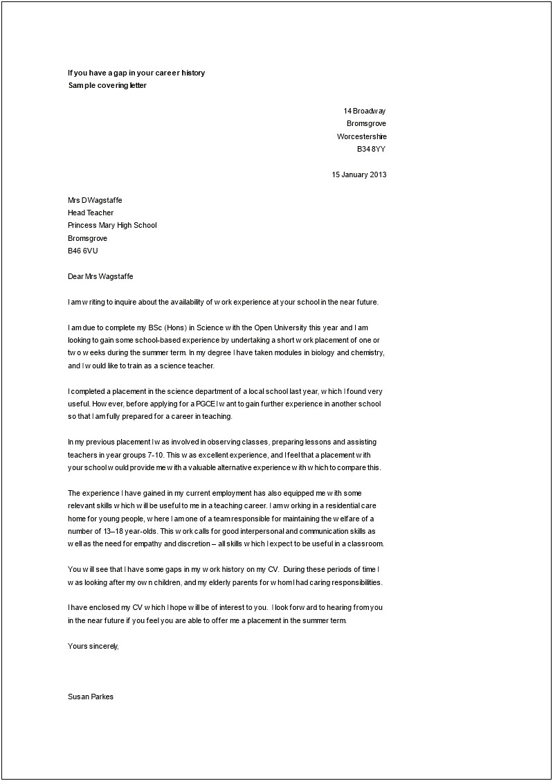 Cover Letter Template For Accounts Payable